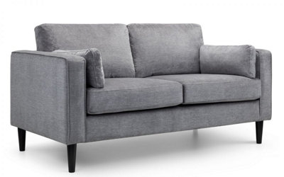 iLikeStores Chenille Fabric Sofa2 SeaterGrey from B&Q