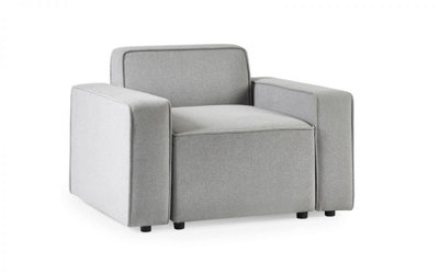 iLikeStores Combination Sofa Pair Of ArmsGrey Linen from B&Q