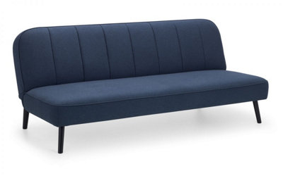 Ilikestores Curved Back Sofa Bed - Ocean Blue