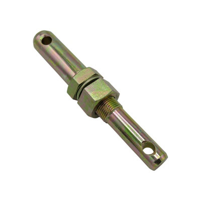 SecureFix Direct Cat 1-2 Tractor Implement Mounting Pin Lower Link With 2 Nuts (1" Unf Thread Trailer Linkage) from B&Q