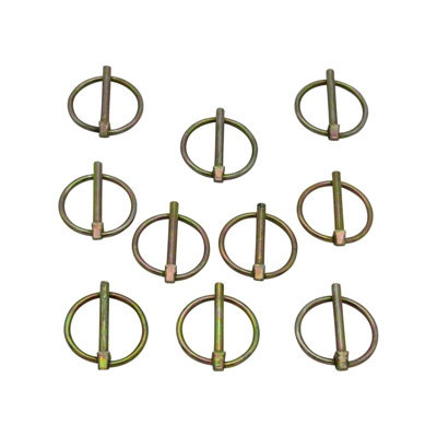 SecureFix Direct Linchpins Tractor X10 11mm (Lynchpin Linch Pin Trailer Fastener Secure) from B&Q