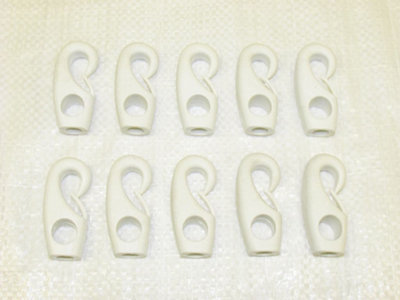 SecureFix Direct Bungee Cord Hooks Nylon 4mm X10 (Plastic Elastic Shock Cord Ends) from B&Q