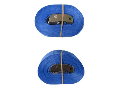 SecureFix Direct Cambuckle Tie Down Straps 35mm 800Kg 8M X2 (Lashing Strap Secure Hold Cam) from B&Q