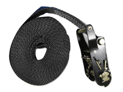 SecureFix Direct Tie Down Endless Ratchet Strap X1 (1.5T 25mm 8M Cargo Lashing) from B&Q