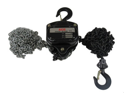 B&Q -  Heavy Duty Chain Block With Tackle 20 Ton 6 Metre (20000Kg 20T 6M Lifting Hoist)