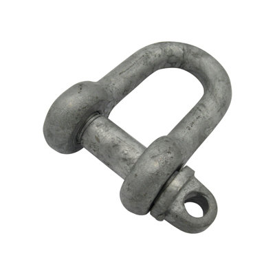SecureFix Direct Galvanised Large Dee Shackle With Screw Pin 9.5 Ton (9500Kg D High Tensile Lifting Towing) from B&Q