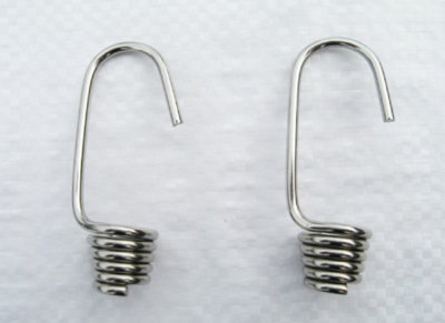 SecureFix Direct Bungee Cord Elastic Shock Hooks Stainless Steel 6mm X2 (Steel Wire Tie Down Ends) from B&Q