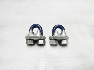 SecureFix Direct Wire Rope Grips 1 1/8" Us Fed Spec X2 (28mm Bulldog Cip U Bolt Ff-C-450) from B&Q