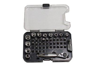 B&Q -  Socket & Wrench Bit Set (Diy Hand Tools Screw Drivers)