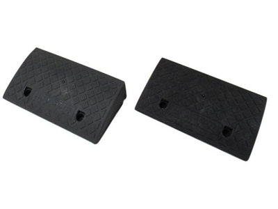 B&Q -  Heavy Duty Access Kerb Ramps X2 (Curb Threshold Mobility Wheelchair Scooter Motorbike)