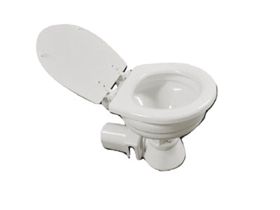 SecureFix Direct 12V Electric Marine Toilet (Compact Boat Yacht Rv Motorhome) from B&Q