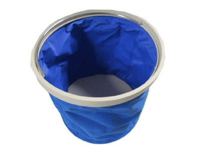 SecureFix Direct Collapsible Folding Bucket With Storage Bag 11L (Beach Fishing Home Camping Blue) from B&Q