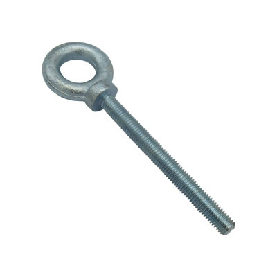 SecureFix Direct M10 Threaded Dynamo Lifting Eyebolt (Zinc Plated 0.25 Tonne Eye Bolt) from B&Q
