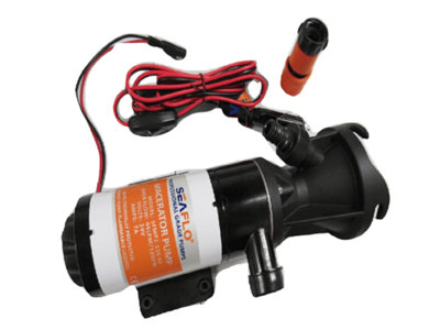 SecureFix Direct 24V Portable Macerator Waste Pump (45Lpm 7Amp Holding Tank Self Priming Rv Motorhome Toilet) from B&Q