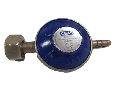 SecureFix Direct Regluar Gas Regulator With G8 Nut 30Mbar (Calor Gas Screw On N Indoor Storage) from B&Q
