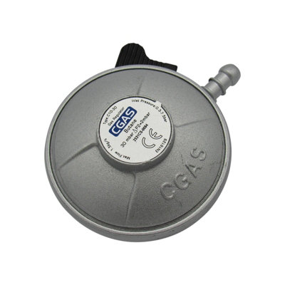 SecureFix Direct Clip On Gas Regulator 30 Mbar (20mm Caravan Motorhome Bottle Cylinder) from B&Q