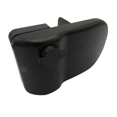 SecureFix Direct Motorhome Door Frame Lock (Security Safe Plate Entrance Caravan Black) from B&Q
