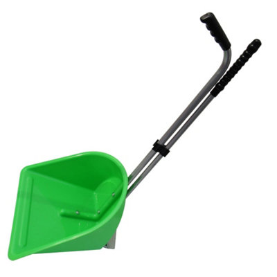 SecureFix Direct Horse Poop Scoop And Rake Green (Manure Equestrian Heavy Duty Lightweight) from B&Q