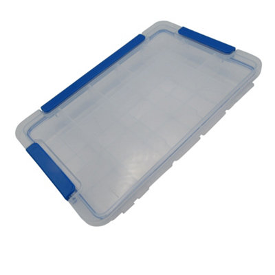 SecureFix Direct Plastic Compartment Storage Box 15 Slots (Organiser Fishing Tackle Small Craft Removable) from B&Q