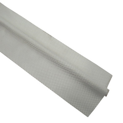 SecureFix Direct Awning Rail Piping Keder Strip 7.5mm (White Double Flap Camping Caravan) from B&Q