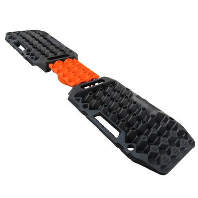 SecureFix Direct Foldable Traction Recovery Tracks (Tyre 4X4 Mud Emergancy Sand Snow Black) from B&Q