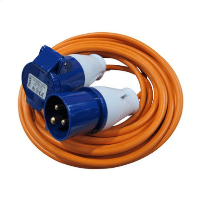 SecureFix Direct Caravan Mains Hook Up Cable 2.5mm X 15M (Extension Lead Motorhome Boat) from B&Q