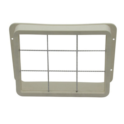 SecureFix Direct Caravan Storage Net Pocket Cargo Holder (Elastic Campervan Motorhome Organizer) from B&Q