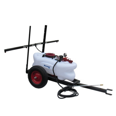 B&Q -  Agricultural Quad Crop Atv Sprayer With Boom On Trailer 60L (Pesticide Agriculture Spray Machine)