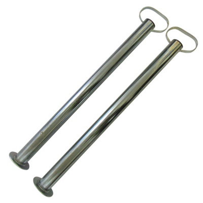 SecureFix Direct Trailer Prop Stand 48mm X 700mm X2 (Stabilising Support Tube) from B&Q