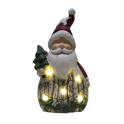 SecureFix Direct Light Up Santa Christmas Decoration (Xmas Led Lights Festive Ornament) from B&Q
