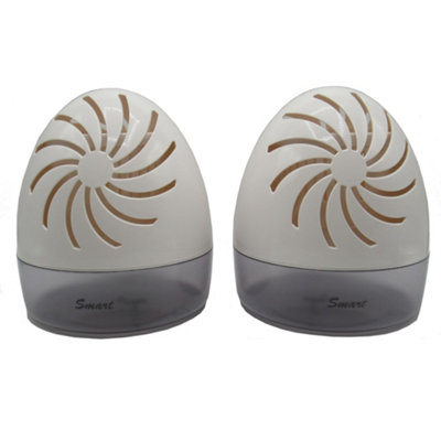 SecureFix Direct Dehumidifier Mini Air Purifier X2 (Moisture Absorbing 1L Portable Interior Damp) from B&Q