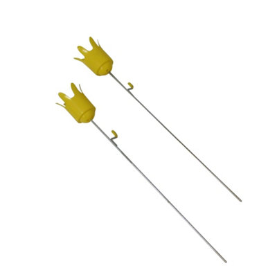 SecureFix Direct Can Caddy Drinks Cup Holder & Hook X2 (Camping Outdoor Stake Wine Glass) from B&Q