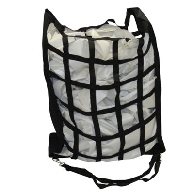 SecureFix Direct Horse Slow Feed Hay Bag (Hanging Straw Trickle Feeding Net) from B&Q