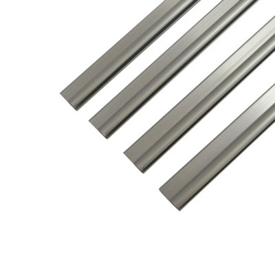 SecureFix Direct Aluminium Caravan Awning Rail Strip X4 400mm  (C Channel Campervan Motorhome) from B&Q