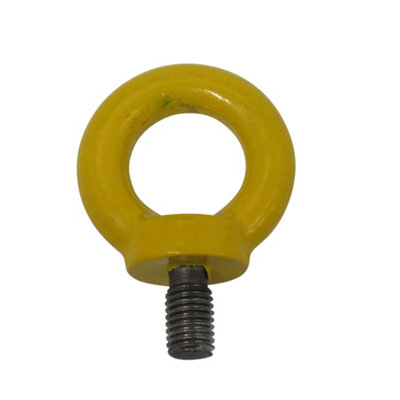 SecureFix Direct Grade 80 High Tensile Eye Bolt 6mm M6 (Lifting Collared Threaded Eyenut G80) from B&Q