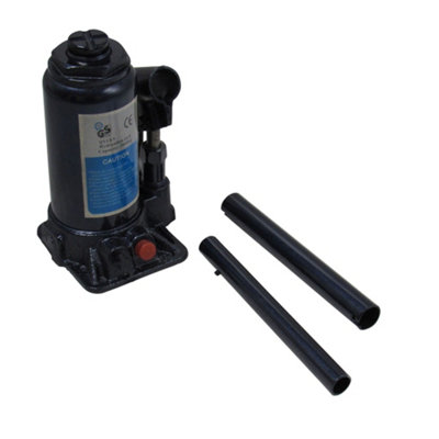 SecureFix Direct Hydraulic Bottle Jack Lifting Ram 5 Ton (Heavy Duty Pneumatic Manual High Lift) from B&Q