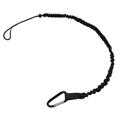 SecureFix Direct Scaffold Tool Lanyard Safety Tether (Harness Bungee Strap Carabiner Clip) from B&Q