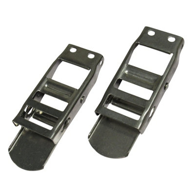 SecureFix Direct Over Centre Buckles Load Restraint 50mm X2 (Stainless Steel Cargo Tie Down 800Kg) from B&Q
