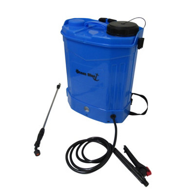 SecureFix Direct Electric Garden Sprayer Knapsack 16L (Backpack Battery Powered Weed Killer Chemical) from B&Q