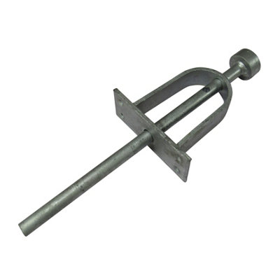 SecureFix Direct Galvanised Field Gate Shoot Bolt (Livestock Latch Wooden Fence Farm) from B&Q