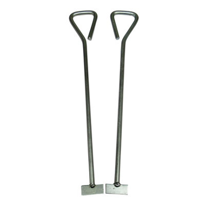 SecureFix Direct Inspection Cover Manhole Lifting Keys X2 20" (Man Hole Drain Lid Lifter) from B&Q