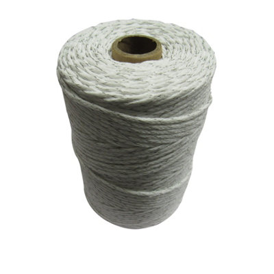 SecureFix Direct Electric Fence Rope Poly Fencing 3mm X 500M (Electrified Polyrope Horse White) from B&Q