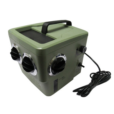 SecureFix Direct Portable Air Cooler Fan (Evaporative Swamp Home Office Cooling Water Ice Green) from B&Q