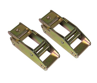 B&Q -  Over Centre Buckles Load Restraint 50mm X2 (Zinc Plated Cargo Tie Down 800Kg)