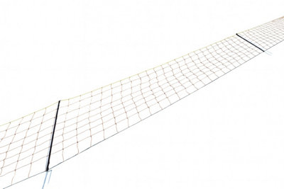 SecureFix Direct Electric Fence Sheep Netting 50M (Orange Poly Net Double Spike Fencing Posts) from B&Q