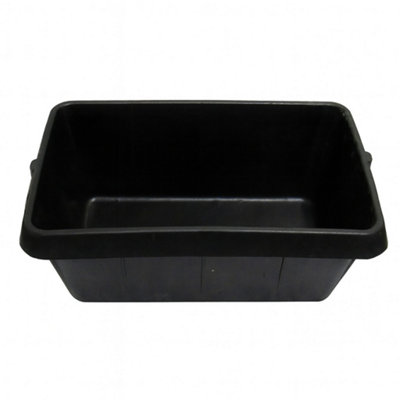 SecureFix Direct Horse Feeding Tub Rubber Trough 30L (Equestrian Feed Animal Water Bucket) from B&Q