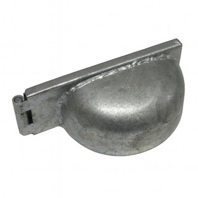 SecureFix Direct Padlock Protector Hasp And Staple Left Hand Galvanised (Safety Protection Weather Cover) from B&Q
