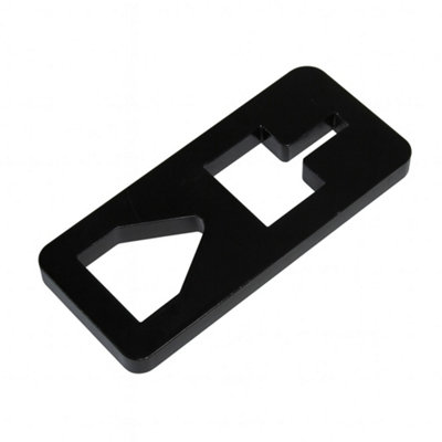 SecureFix Direct Fencing T-Post Puller Plate (Heavy-Duty Steel Garden Fence Removal Tool) from B&Q