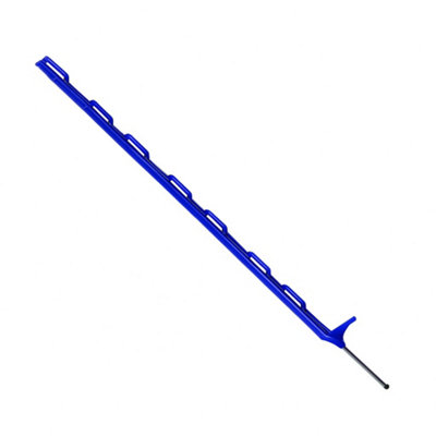SecureFix Direct Electric Fence Poly Posts 1.6M X40 (Blue Fencing Stake Plastic 1600mm) from B&Q