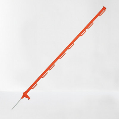 SecureFix Direct Electric Fence Poly Posts 1.6M X40 (Orange Fencing Stake Plastic 1600mm) from B&Q